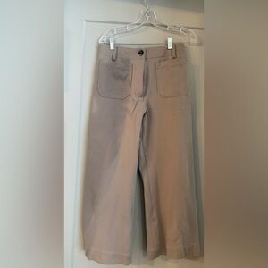 Quince ponte ultra stretch cropped pants